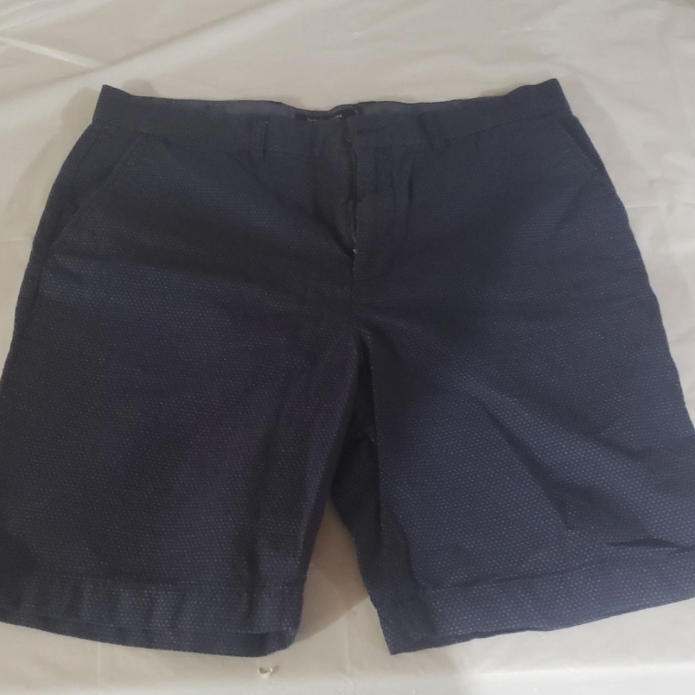 Tommy Hilfiger blue short with white dots all over